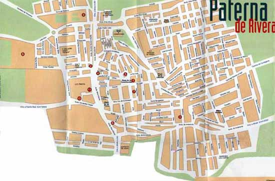 Mapa Callejero de Paterna