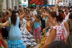 Malaga Fair at Malaga City Center