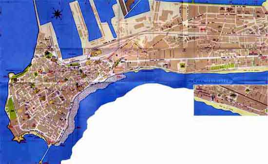 Mapa Callejero de Cadiz